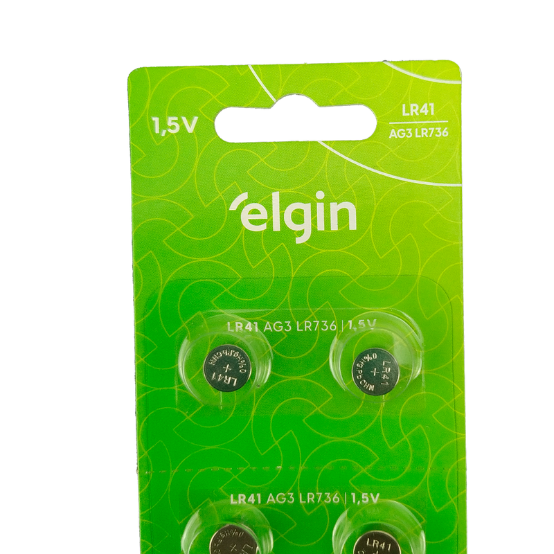 BATERIA ALCALINA LR41 AG3 1.5 LR736 UNITARIA ELGIN