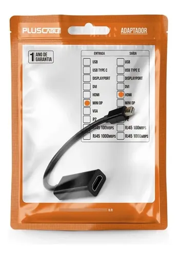 CABO ADAPT MINIDP M/HDMI F ADP-MDPHDMI10BK PLUS CABLE