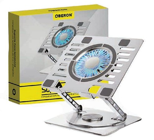 SUPORTE PARA NOTEBOOK 10 A 17.3" ALUMINIO OR-SP247 - OBERON