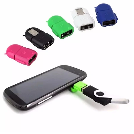 CABO ADAPTADOR OTG-75E USB V8 ANDROID