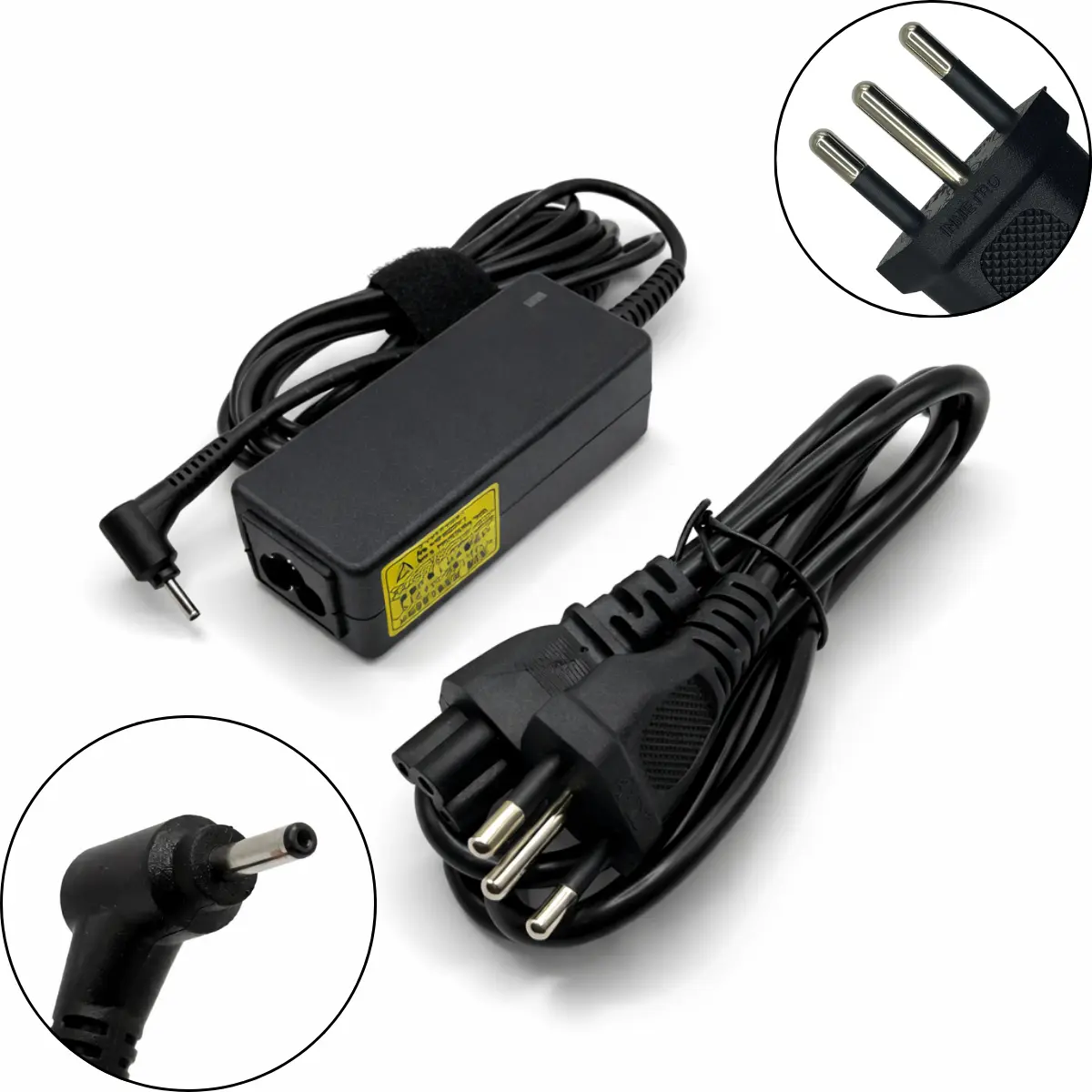 CARREGADOR NOTEBOOK COMPATIVEL C/ASUS 40W PONTA FINA PLUG (2,5X0,7MM) 19V 2.1A KP-519A