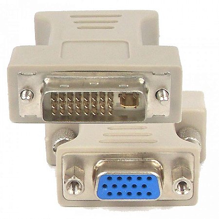 ADAPTADOR DVI I (24+5) FEMEA X VGA MACHO