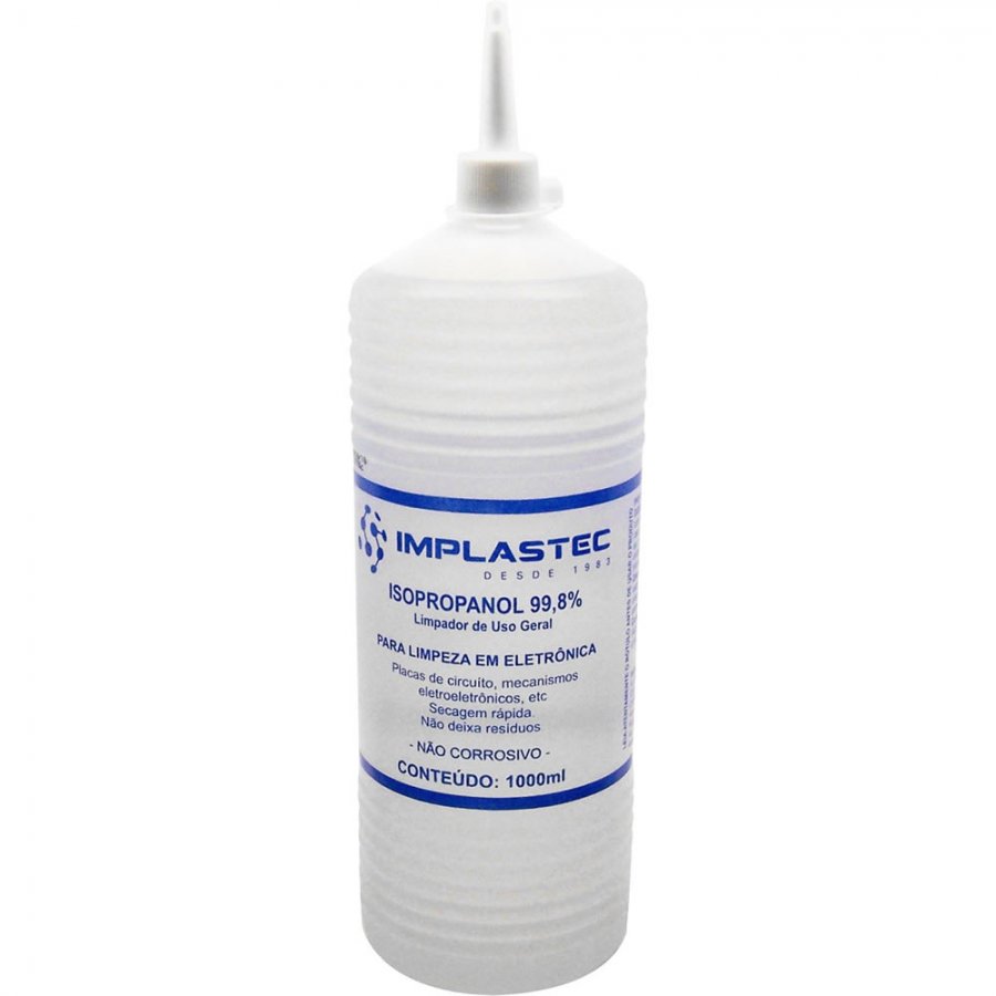 ALCOOL ISOPROPILICO 1 LITRO 27427 IMPLASTEC