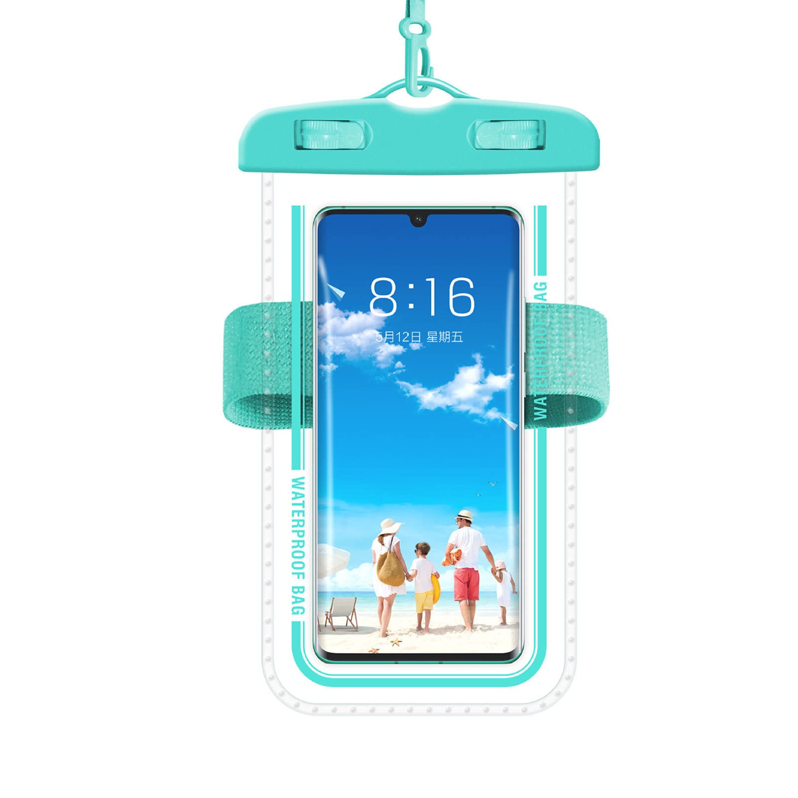 BOLSA IMPERMEÁVEL UNIVERSAL P/CELULAR C/BRAÇADEIRA INOVA