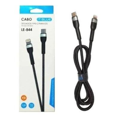 CABO DE DADOS TYPE-C/IPHONE 1M LE-875CP