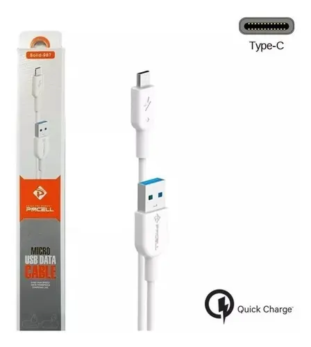 CABO DE DADOS USB PMCELL TIPO-C 2M CB-11