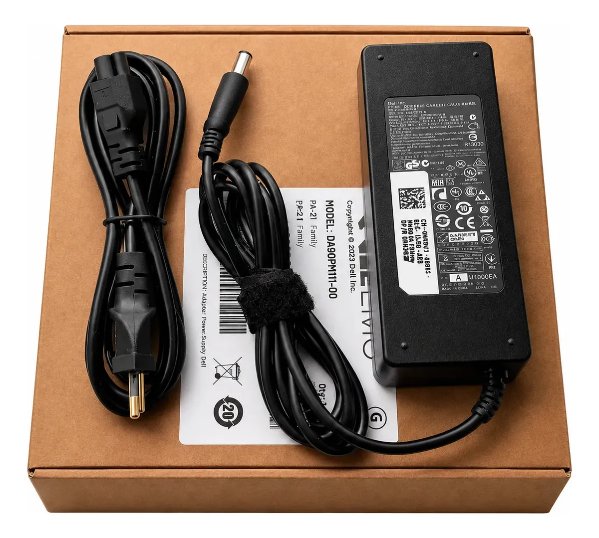 CARREGADOR NOTEBOOK DELL 7.4MM X 5.0MM 19.5V 4.62A 90W - PA10 BB20-DE19-B BEST BATTERY
