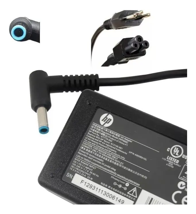 CARREGADOR NOTEBOOK HP LE-9050 19.5V/3.33A