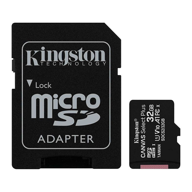 CARTÃO DE MEMÓRIA 32GB CLASS10 SDCS2/32GB 100MBS KINGSTON