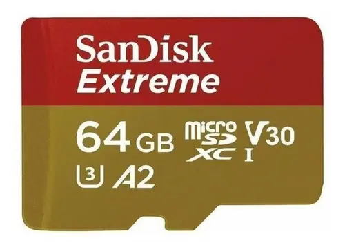 CARTÃO DE MEMÓRIA EXTREME 64GBSDSQXAH-064G-GN6MA SANDISK