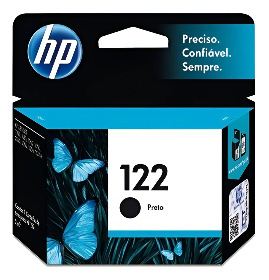 CARTUCHO HP 122 CH561HB PRETO 2.0ML