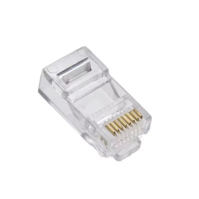 CONECTOR RJ45 CAT6 - 8X8 - PLUG - MACHO - INTELBRAS