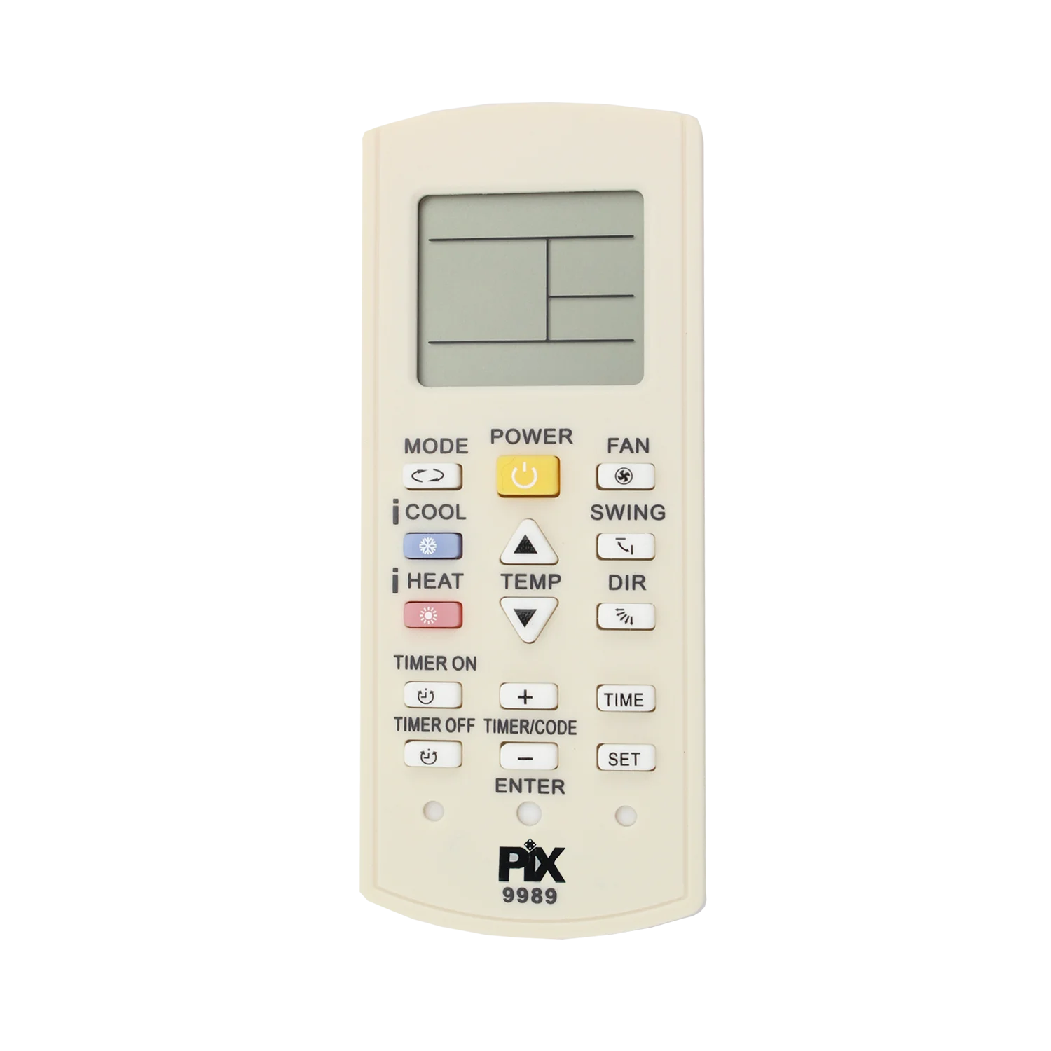CONTROLE REMOTO AR CONDICIONADO UNIVERSAL 026-9989 PIX