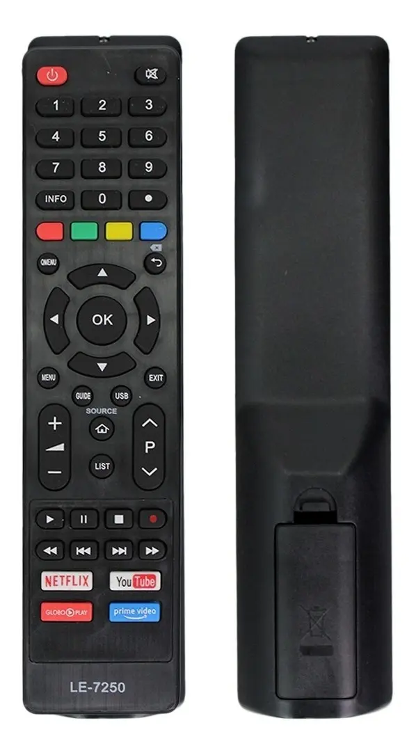 CONTROLE REMOTO SMART PHILCO LE-7250