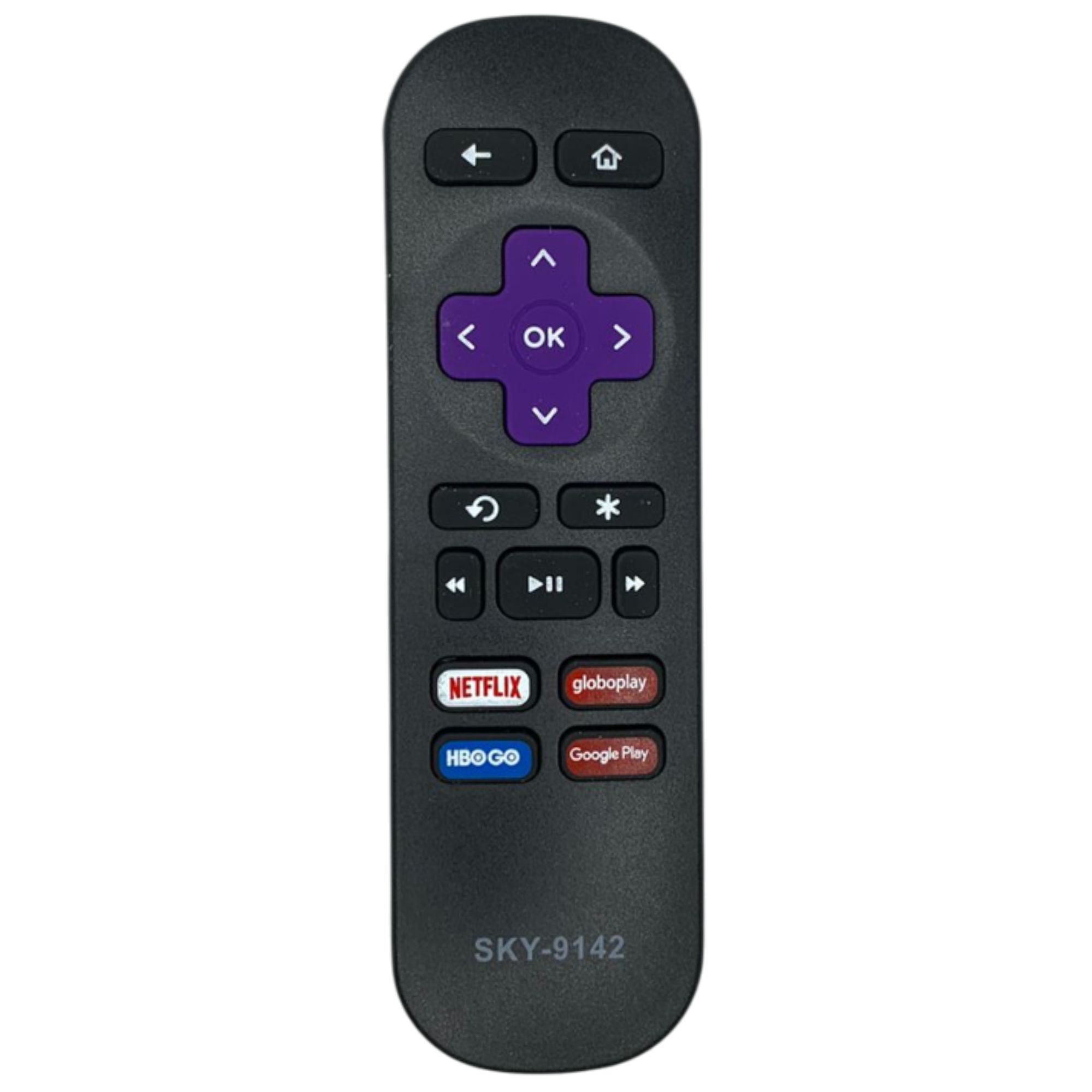 CONTROLE REMOTO TV ROKU EXPRESS UNIVERSAL SKY-9142 LHS 9142