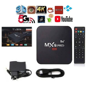 TV BOX MXQ PRO 4K ANDROID 16.1 128G RAM 512GB 5G HDMI WIFI