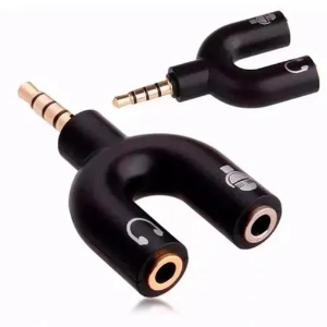 ADAPTADOR FONE P3 MACHO X 2 P2 FEMEA XT-2089
