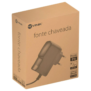 FONTE 7.5V 2.5A P4 18W VFE 7525 BIVOLT VINIK