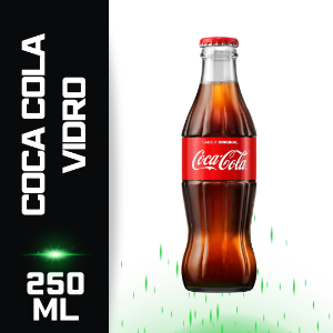 REFRIGERANTE COCA COLA VIDRO 250ML