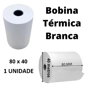 BOBINA KPH 48G 80MMX40M BRANCA SILFER
