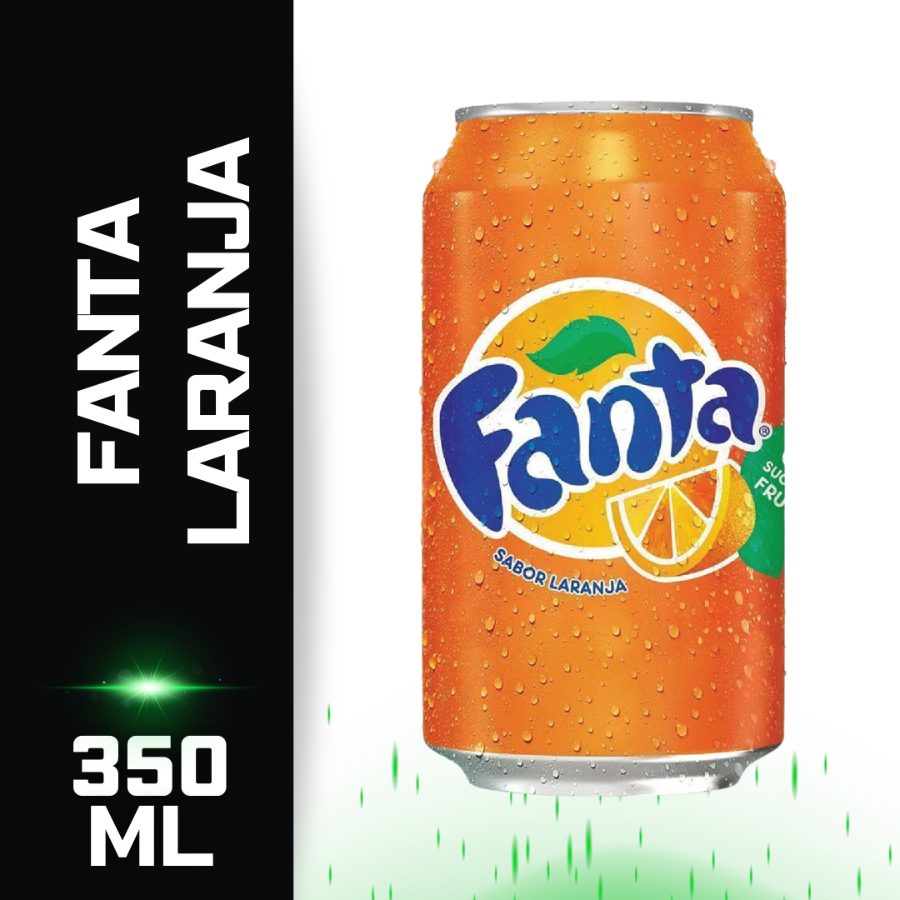 REFRIGERANTE FANTA LARANJA LATA 350ML
