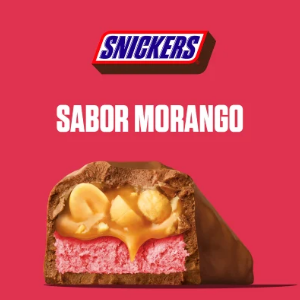 CHOCOLATE SNICKERS MORANGO 45G