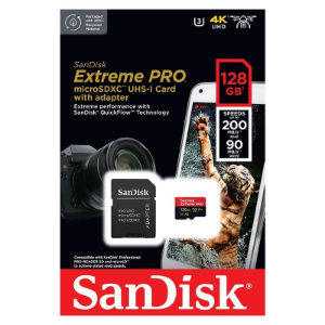 CARTÃO DE MEMÓRIA EXTREME PRO 4K 128GB SDSQXCD-128G-GN6MA
