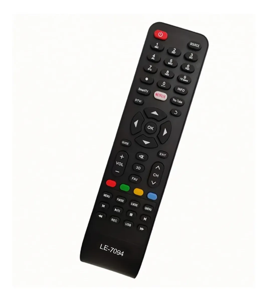 CONTROLE REMOTO TV SMART TV C/ NETFLIX PHILCO LE-7094 / LHS-7091 / SKY-7094
