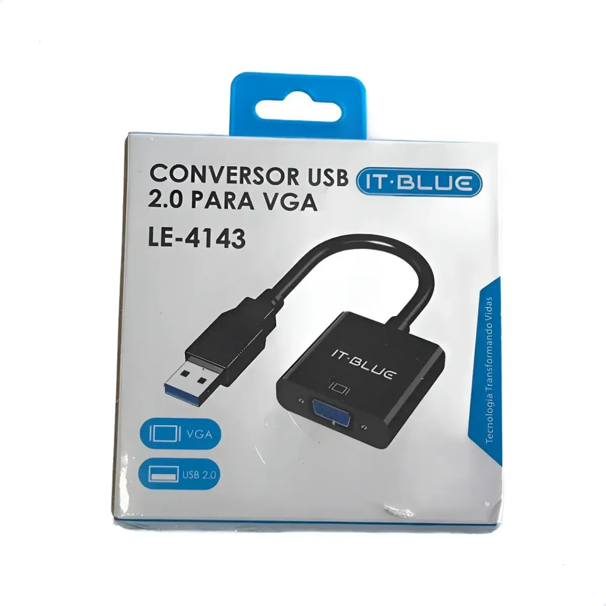 CONVERSOR USB PARA VGA LE-4143 - IT-BLUE