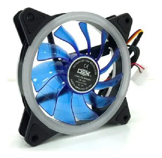 COOLER FAN 120MM DEX DX-12D LED AZUL