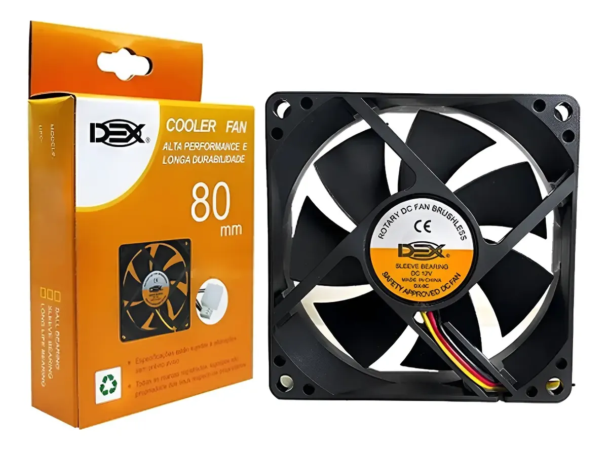 COOLER FAN 80MM DEX
