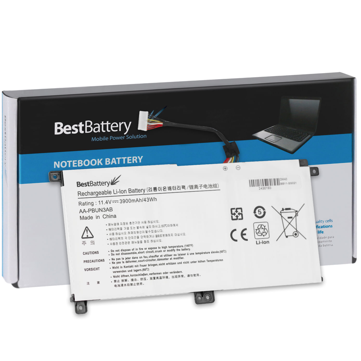 BATERIA NOTEBOOK SAMSUNG NP300E5M AA-PBUN3AB