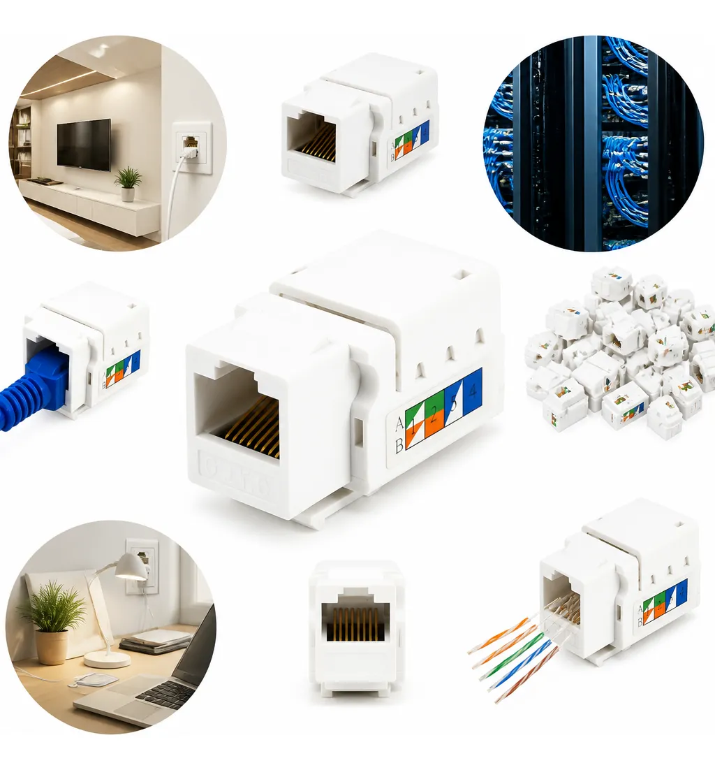KEYSTONE RJ45 CAT. 6 BRANCO