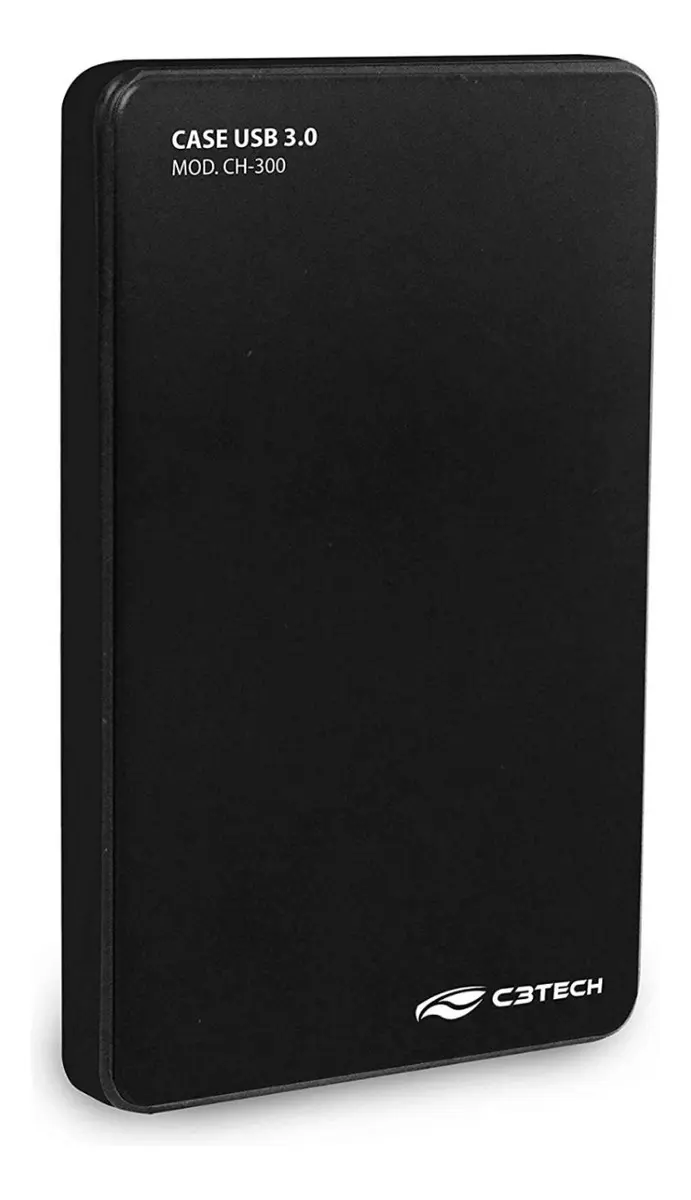GAVETA PARA HD EXTERN 2.5 USB 3.0 CH-310BK C3 TECH