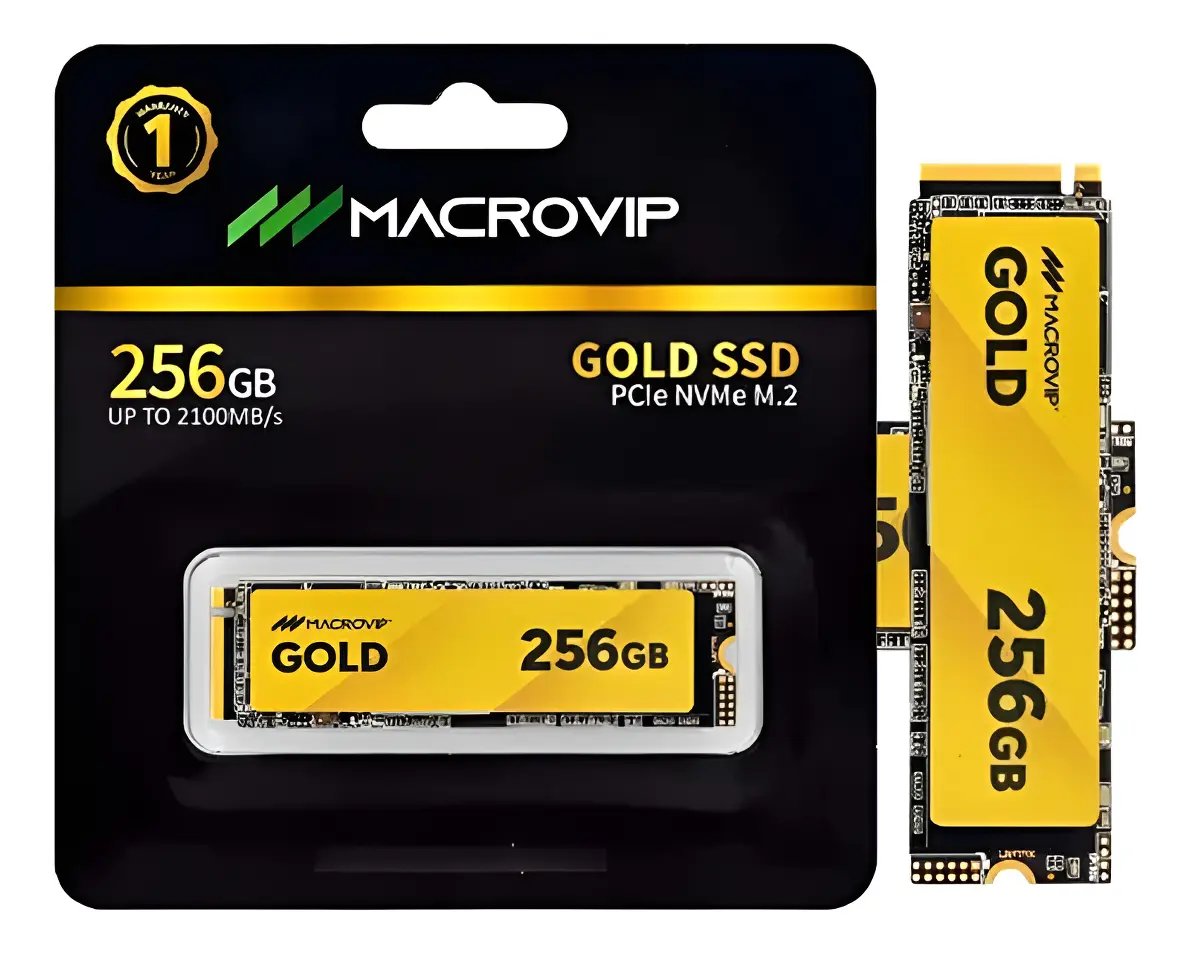 HD SSD M2 NVME 256GB MVGLD/256GB MACROVIP
