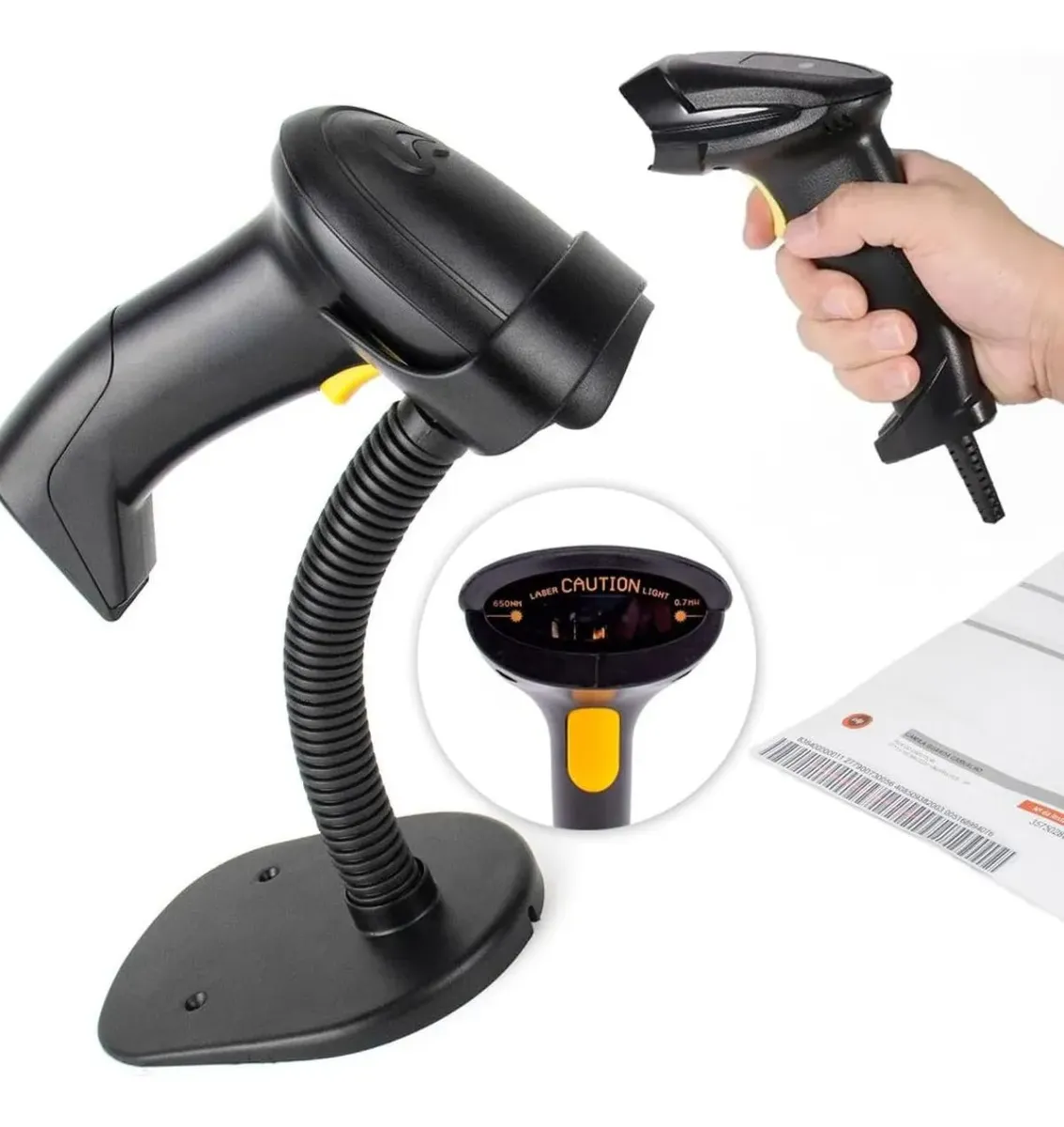 LEITOR DE CODIGO DE BARRAS SEM FIO LM-800 B-MAX