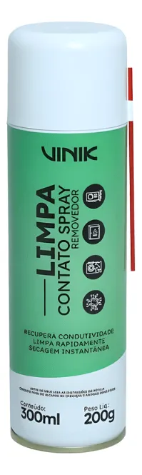 LIMPA CONTATO PROFISSIONAL SPRAY 200G/300M VINIK