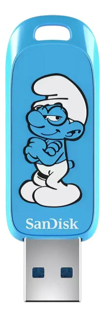 PENDRIVE 64GB USB 3.2 SMURFS SDCZIS-064G-G46 SANDISK