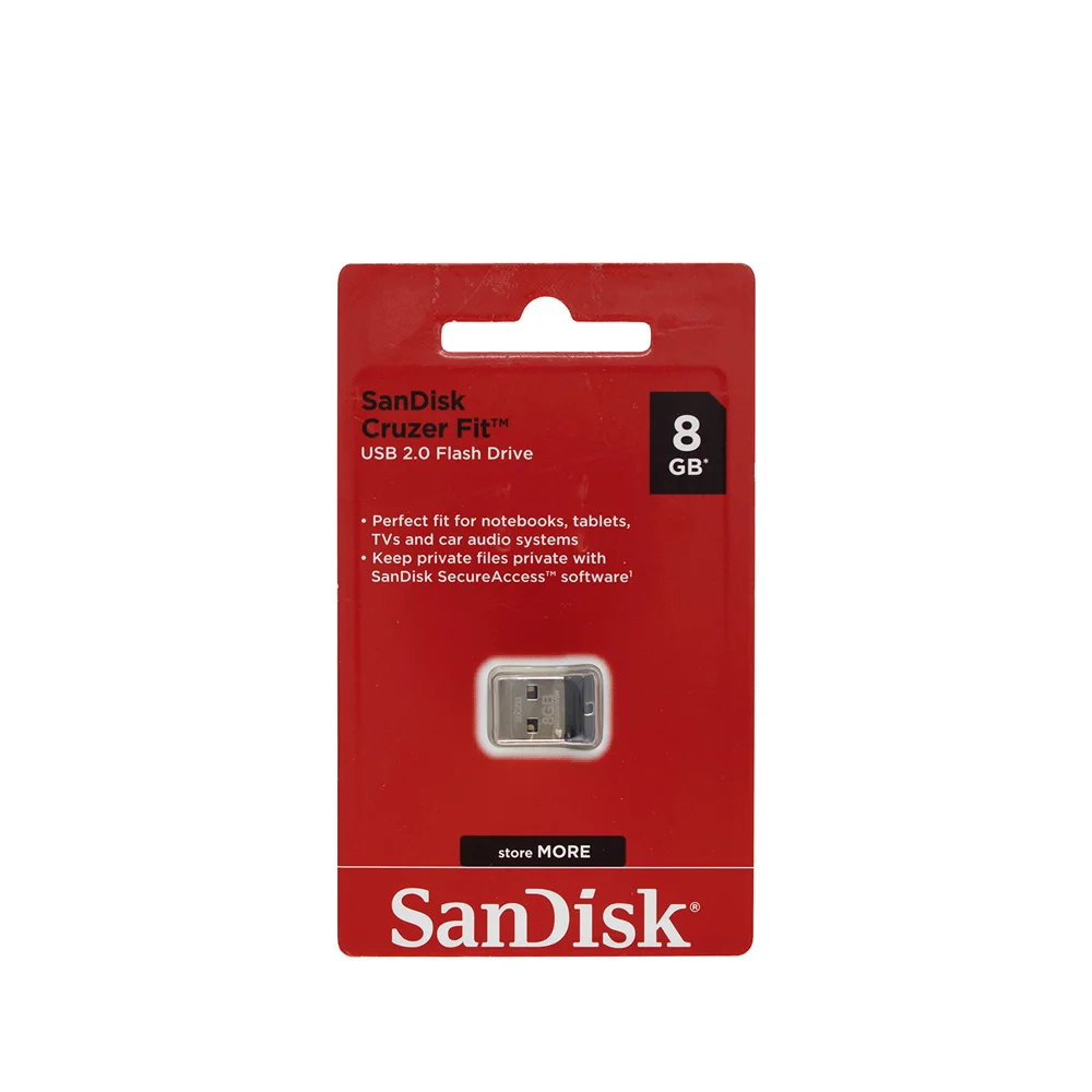 PENDRIVE 8GB CRUZER FIT SDCZ33-008G-G35 SANDISK